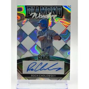 2024 Leaf Metal Roch Cholowsky Diamond Wonders Silver Lava Auto 24/25 SP UCLA